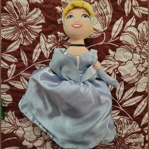 Cinderella/Aurora Reversable Plush